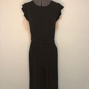 Short Sleeve Capri Romper